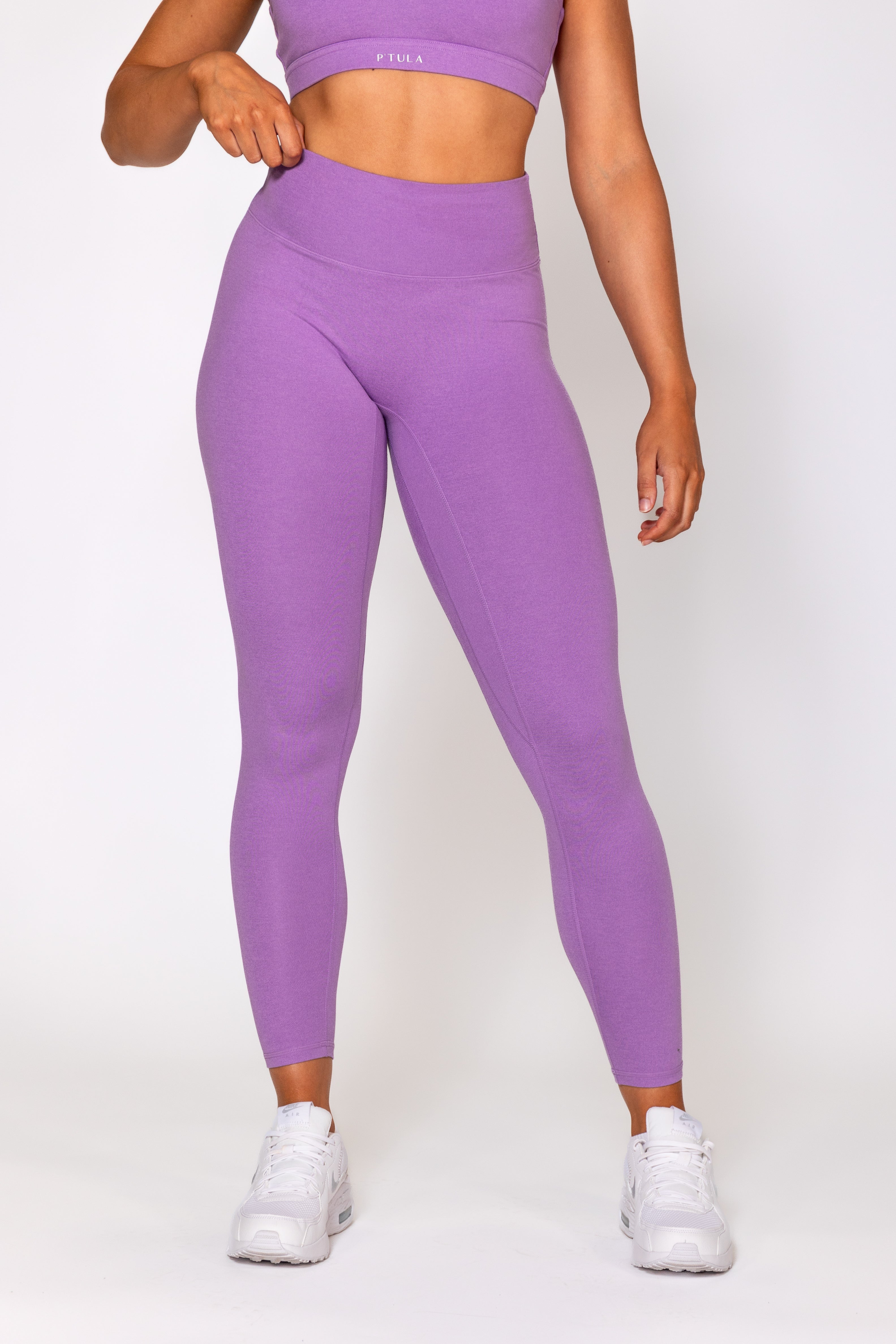 Prilagopj Women'S Yoga Pants - High Waist Pink Pastel Gym Leggings