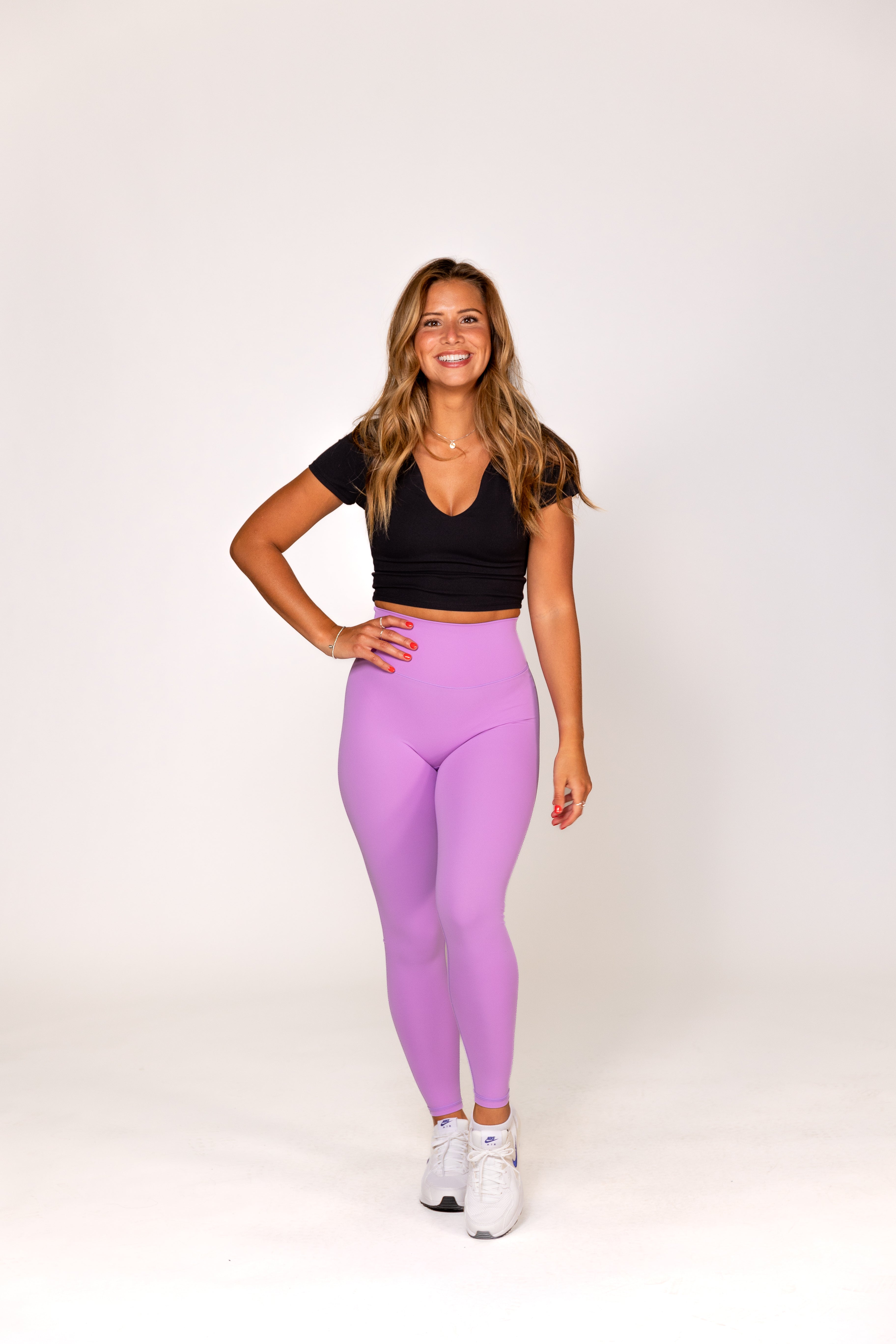 P'tula, Pants & Jumpsuits, Ptula Alainah Pocket Leggings 23 Slate Purple  Athletic Sz Small